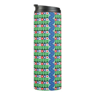 Garrafa Térmica Flores de americana - Tumbler térmico
