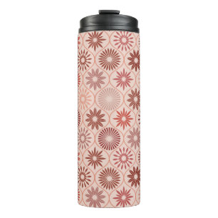 Garrafa Térmica Flores Ogee Boho
