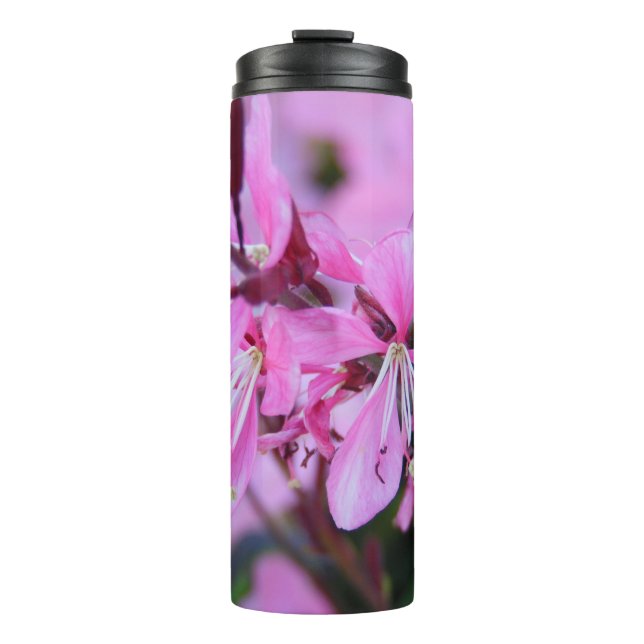 Garrafa Térmica Flores Rosa (Frente)