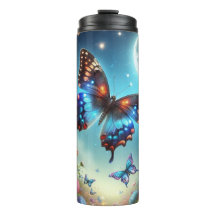 Flores solares da lua de borboleta