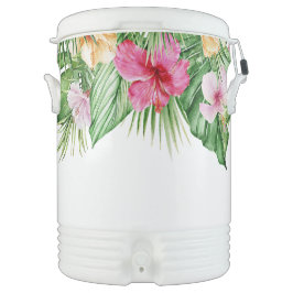 Garrafa Térmica Flores Tropicais Grande Igloo
