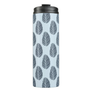 Garrafa Térmica Floresta Eco Azul Nebuloso Cinza Marinho