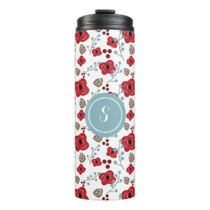 Garrafa Térmica Florestas de inverno - Monograma de Berries