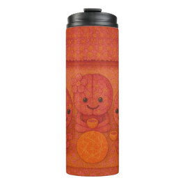 Garrafa Térmica Flowery Pink Brains