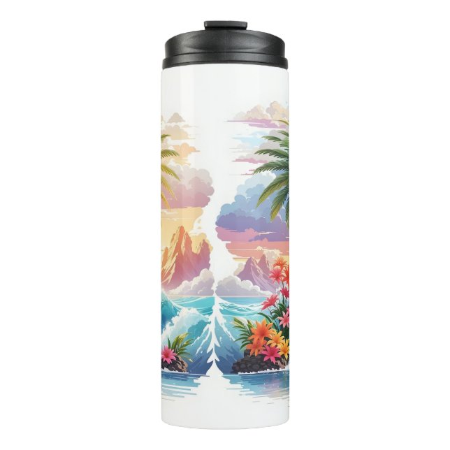 Garrafa Térmica Fluxo da Natureza (Frente)