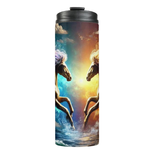 Garrafa Térmica Fogo e Gelo (Frente)