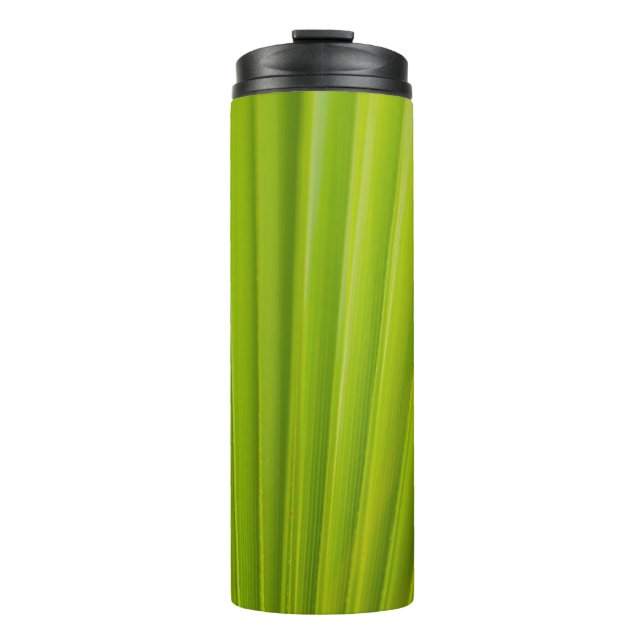 Garrafa Térmica Folha verde (Frente)