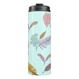 Garrafa Térmica Folhas