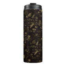 Folhas de ouro-glamínico, castanho