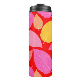 Garrafa Térmica Folhas de outono.