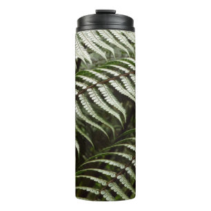 Garrafa Térmica Folhas de Samambaia II Verde Escuro Natureza