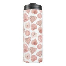 Folhas secas a tinta