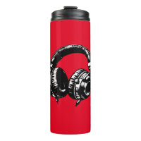 Fones de ouvido de música Black DJ