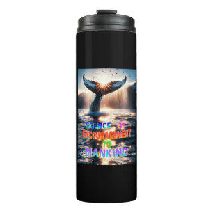 Garrafa Térmica Fonte De Incentivo À Humanidade