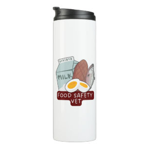 Garrafa Térmica Food Safety Vet–Veterinary Food Inspection Design