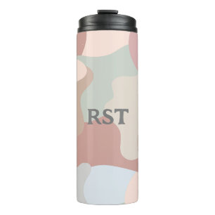 Garrafa Térmica Formas de Tom da Terra