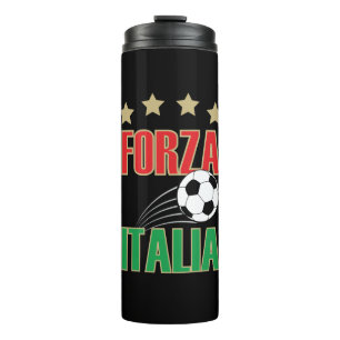 Garrafa Térmica Forza Italia Itália Futebol