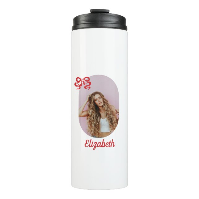 Garrafa Térmica Foto do Arco Vermelho Cinto (Frente)