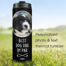 Foto Personalizada Melhor Pai de Cachorro por Par 