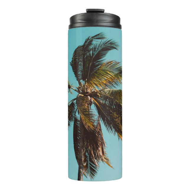 Garrafa Térmica Fotografia de baixo ângulo do coco (Frente)