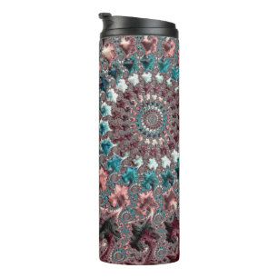 Garrafa Térmica Fractal boêmico