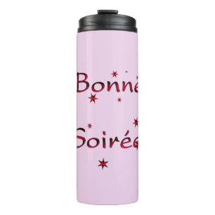 Garrafa Térmica Francês: Bonne Soiree Thermal Tumbler