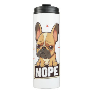 Garrafa Térmica Francês Buldogue Nope