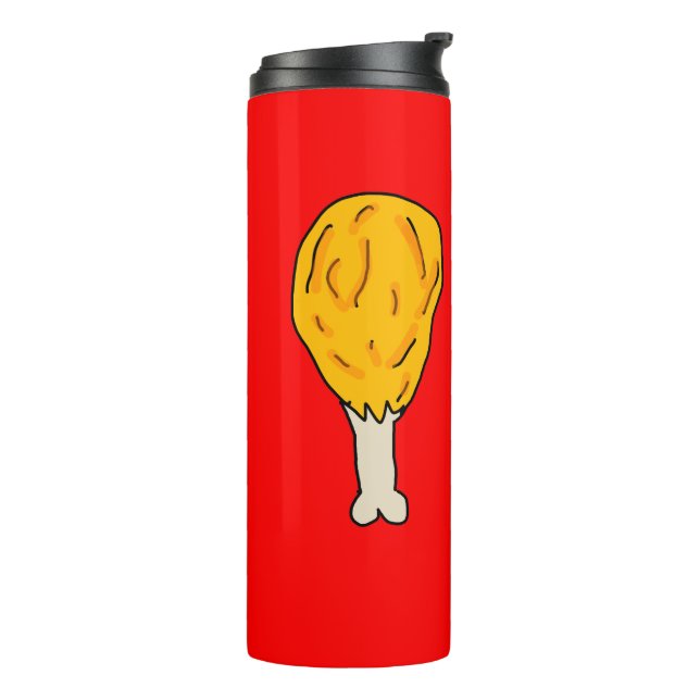 Garrafa Térmica frasco com perna de frango (Giro à esquerda)