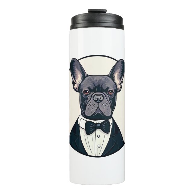 Garrafa Térmica Frenchie Os Cavalheiros (Frente)