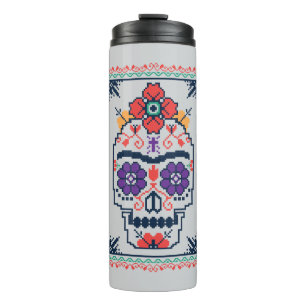 Garrafa Térmica Frida Kahlo   Calavera