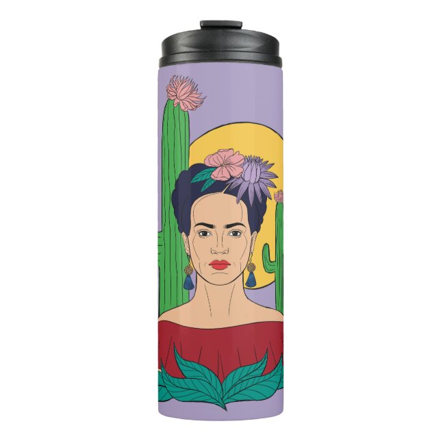 Garrafa Térmica Frida Kahlo Desert Graphic (Frente)