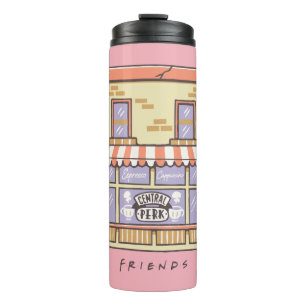 Garrafa Térmica FRIENDS™ Central Perk Loja de Café de Desenho An