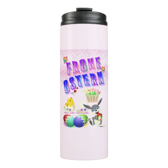 Garrafa Térmica Frohe Ostern (Frente)