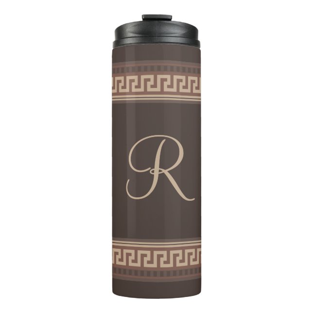 Garrafa Térmica Fronteira chave grega (Frente)