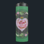 Garrafa Térmica fruta 4 e aniversário flexível Tumbler térmico<br><div class="desc">Uma floral encantadora e simples com gráficos de uva que diz exatamente o que você quer honrar seu 4º ou 22 anos de casamento em um tumbler térmico fabulosamente impresso? Então, talvez a minha lírio floral original do vale, da fresia, do rosa e do rolo gráfico com a sua linda...</div>