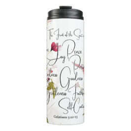 Garrafa Térmica Fruta da floral rosa espirituosa
