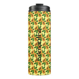 Garrafa Térmica Fruta Papaya