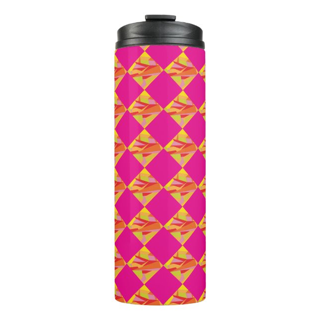 Garrafa Térmica Fuchsia Diamond Water Bottle (Frente)