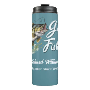 Garrafa Térmica Fui Pescar Grande Peixe Presente para Pescador Apo