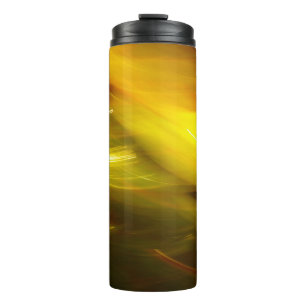 Garrafa Térmica Fundo abstrato multicolorido de cor, movimento