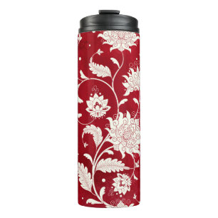 Garrafa Térmica Fundo de colheita sem costura. Imitação do chin