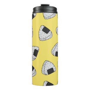 Garrafa Térmica Fundo Onigiri (bola de arroz japonesa). Sem costur