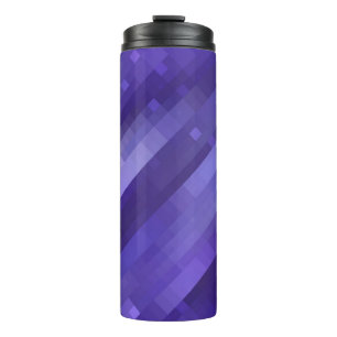 Garrafa Térmica Fundo violeta brilhante abstrato com glos
