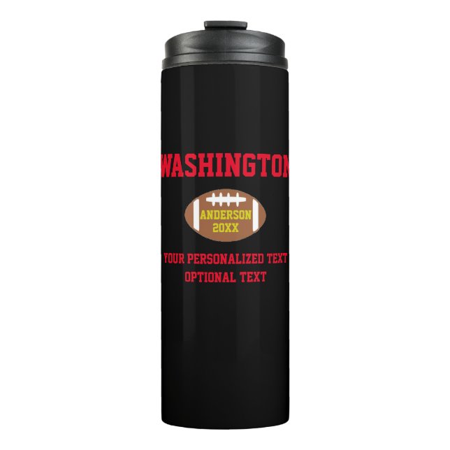 Garrafa Térmica Futebol Personalizado (Frente)