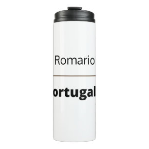 Garrafa Térmica Futebol Portugal, personalizável