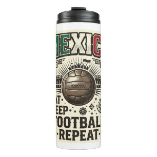 Garrafa Térmica Futebol Soccer México Personalizado 2026