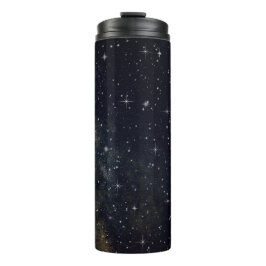 Garrafa Térmica Galáxia Negra Starry Night Thermal Tumbler