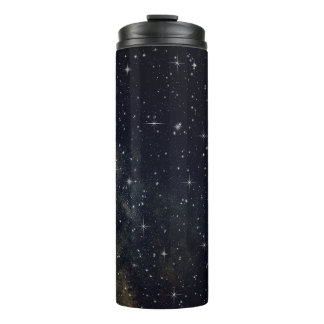 Garrafa Térmica Galáxia Negra Starry Night Thermal Tumbler