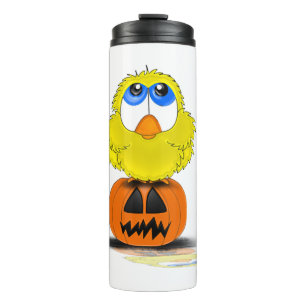 Garrafa Térmica Galinha de Halloween
