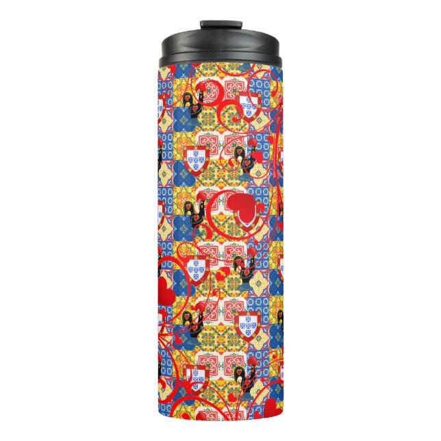 Garrafa Térmica Galo de Barcelona, Portugal (Frente)